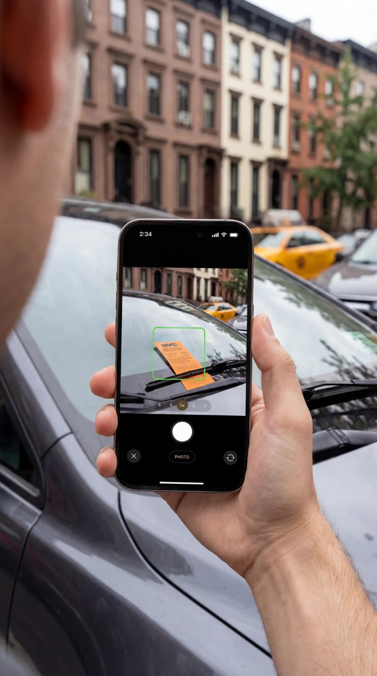 Scanning a NYC parking ticket with PayTicketOnline